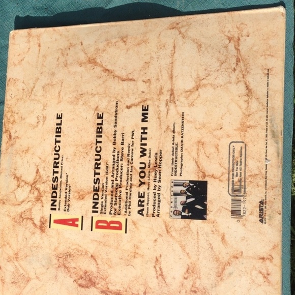 Four Tops Indestructible Vinyl Record - Picture 2 of 2